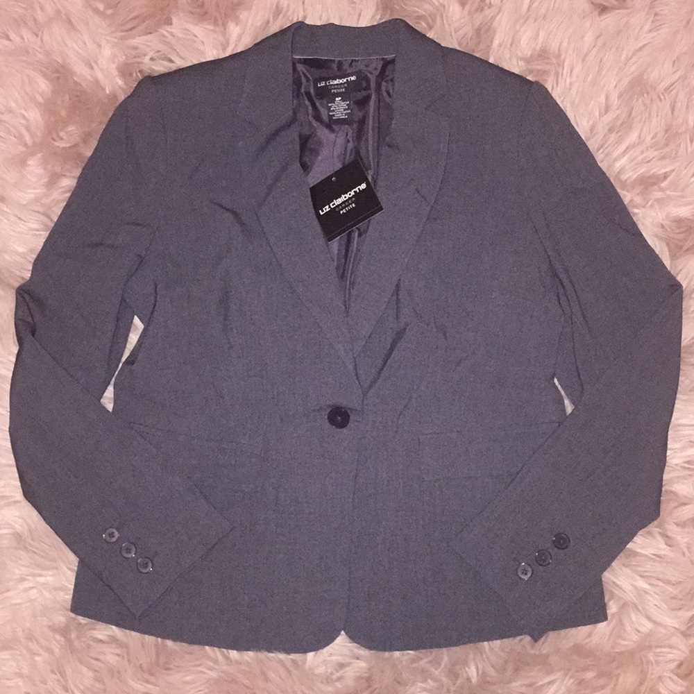 NWT! Liz Claiborne Petite Suit Coat